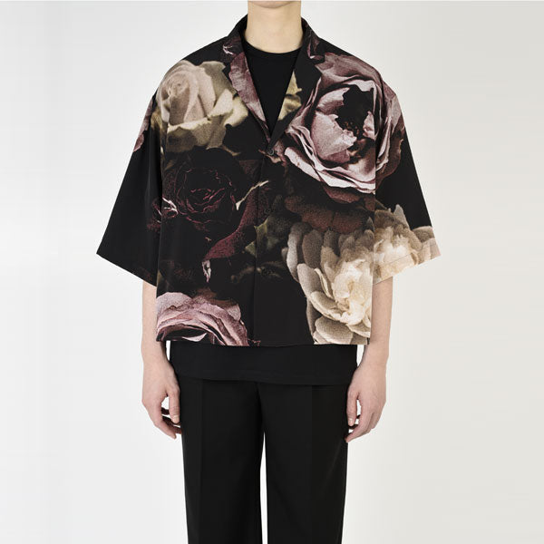 DECHINE BIG SHORT SHIRT (BIG ROSE)