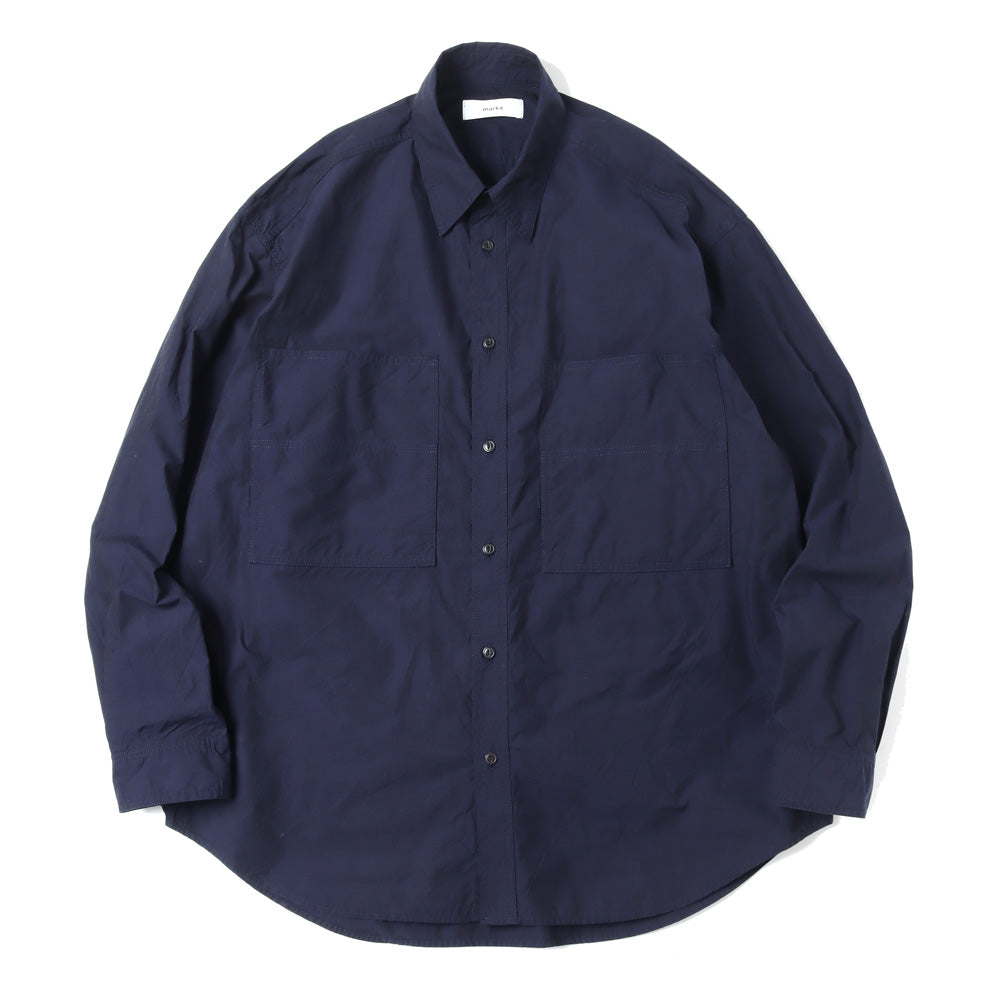 marka(マーカ) - UTILITY SHIRT WIDE ORGANIC COTTON TYPEWRITER – Area