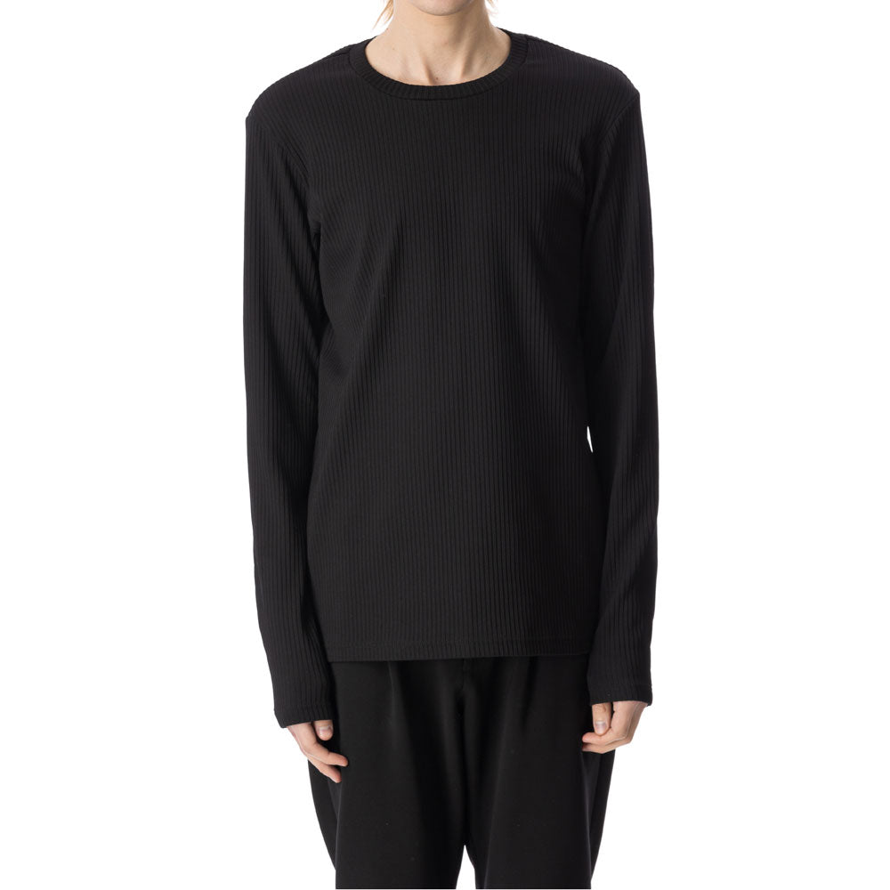 PE STRETCH RIB L/S TEE