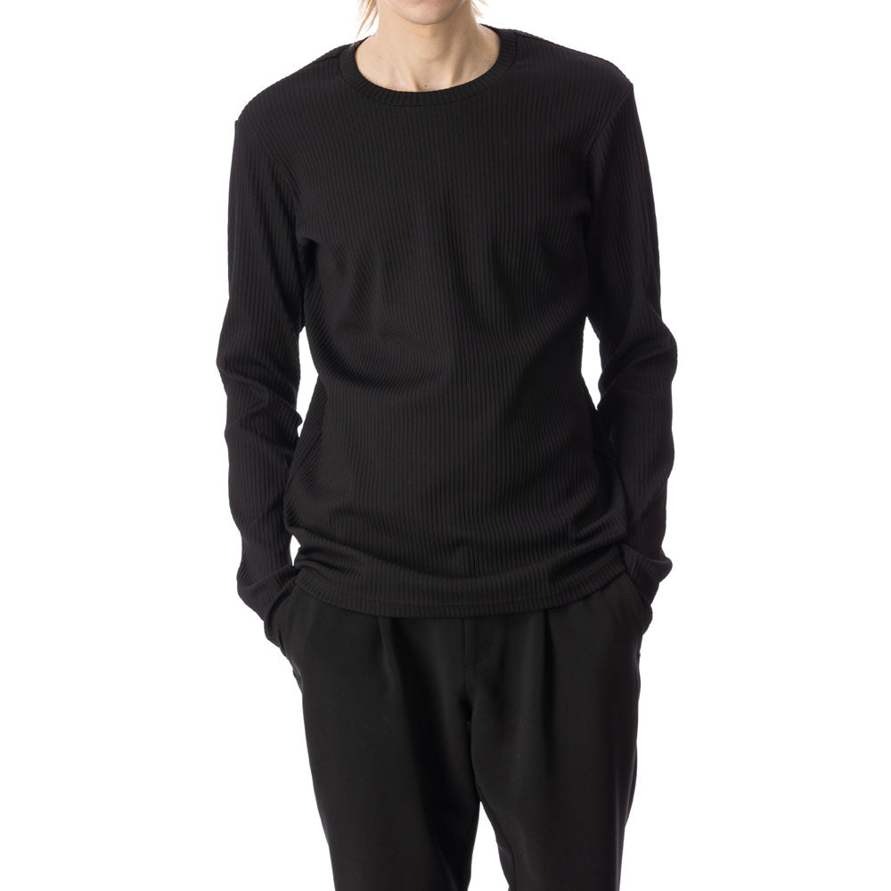 PE STRETCH RIB L/S TEE