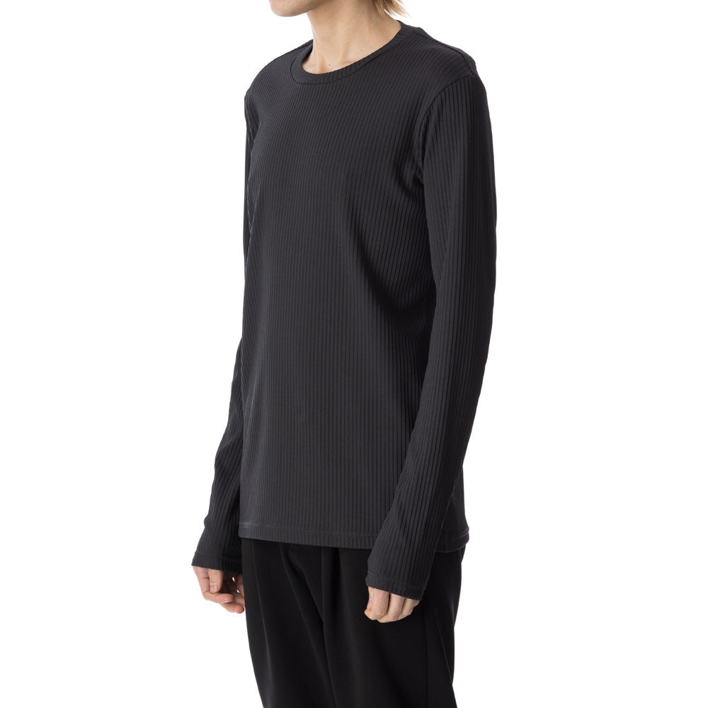 PE STRETCH RIB L/S TEE