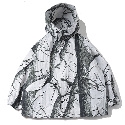  SNOW PARKA RECYCLE NYLON TUSSER (REAL TREE CAMO)  