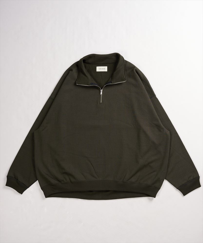 QUATER ZIP PULLOVER ORGANIC COTTON HEAVY FLEECE