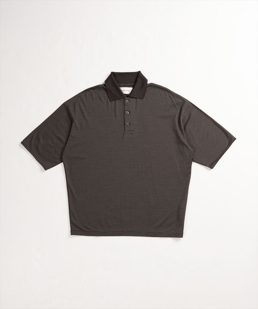 SHORT SLEEVE POLO SUPER160s WOOL WASHABLE