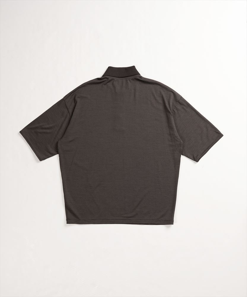 SHORT SLEEVE POLO SUPER160s WOOL WASHABLE