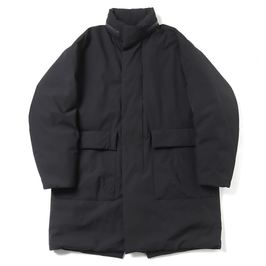  3LAYER LIGHT TAFFETA UTILITY DOWN COAT  