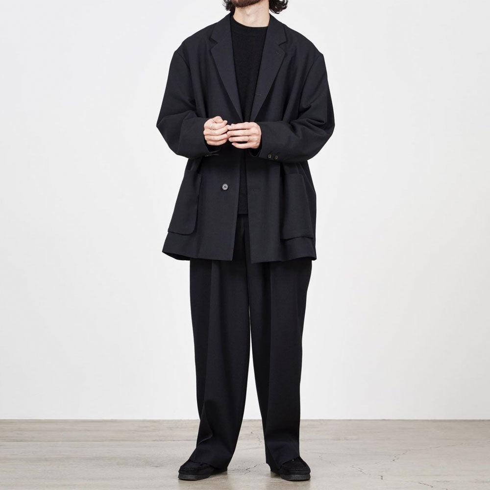 MARKAWARE(マーカウェア) - DOUBLE PLEATED TROUSERS ORGANIC WOOL