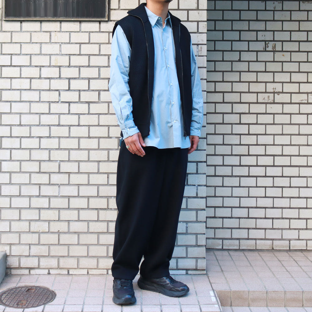 TRACK PANTS WOOL SILK BEAVER