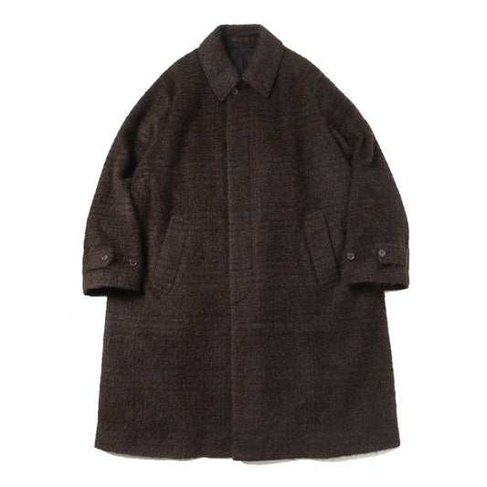  ALPACA WALK ABOUT COAT SHAGGY PLAID  