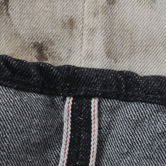  WIDE STRAIGHT KIMONO DENIM (CLOUDY BLEACHING)  