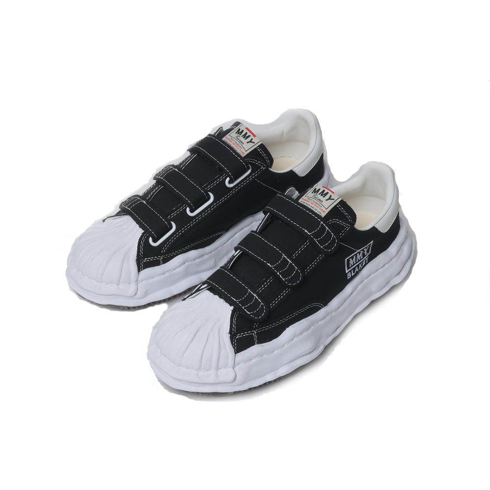 (BLAKEY) OG Sole Canvas Low-top Velcro Sneaker BLACK