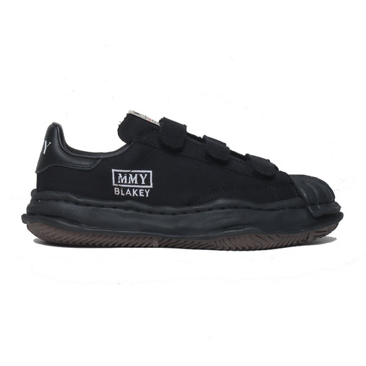  (BLAKEY) OG Sole Canvas Low-top Velcro Sneaker BLACKxBLACK  