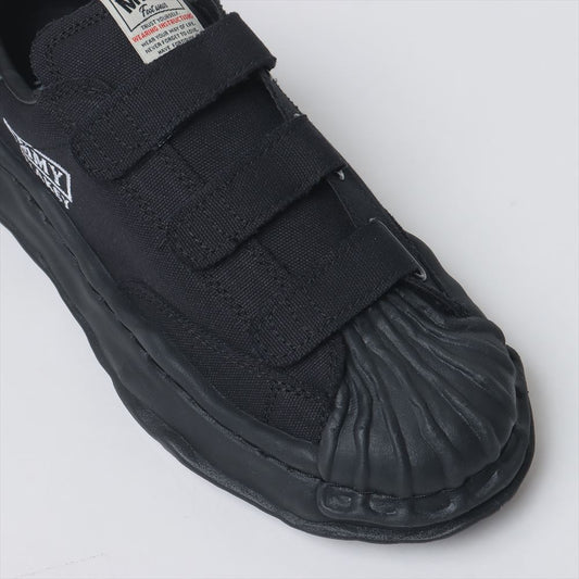  (BLAKEY) OG Sole Canvas Low-top Velcro Sneaker BLACKxBLACK  