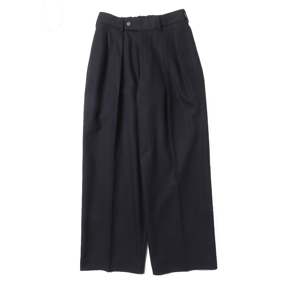 DOUBLE PLEATED TROUSERS ORGANIC COTTON SURVIVAL CLOTH