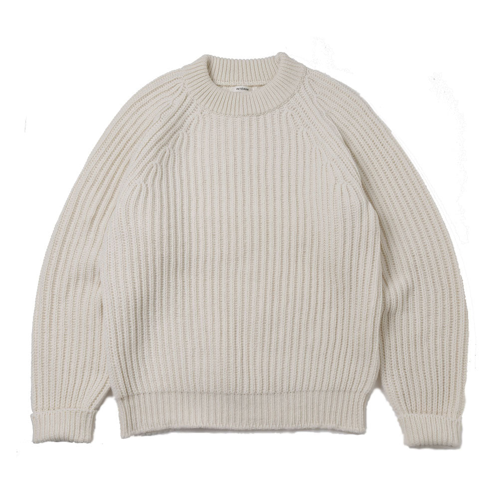 60s 3GG RAGLAN FISHERMAN SWEATER CREW