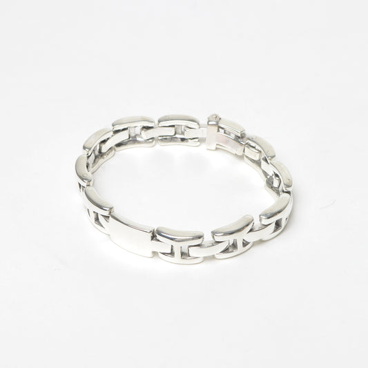  TAXCO SILVER H-I BRACELET  