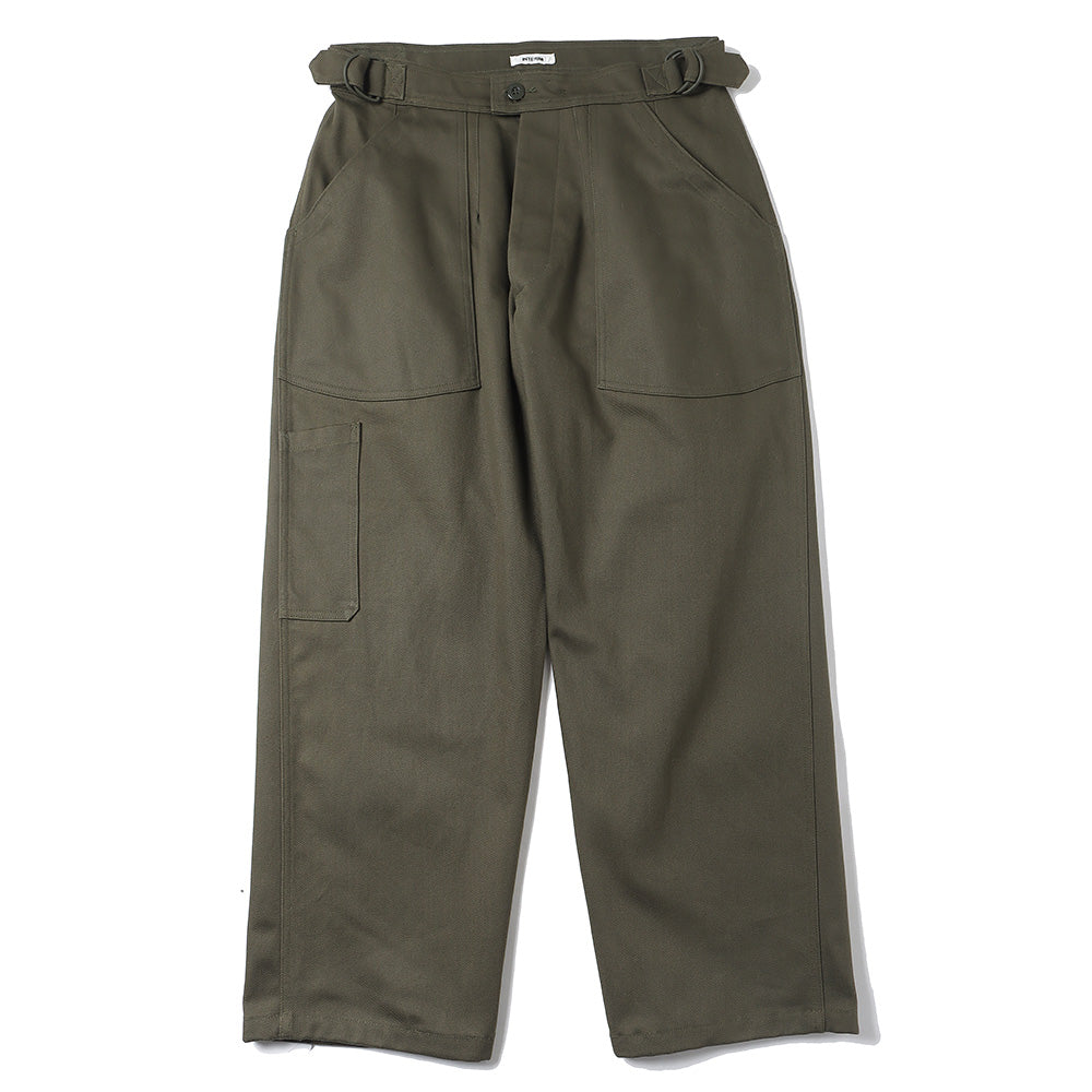 HEAVY PIMA TWILL FRENCH AIR FORCE MECHANIC PANTS