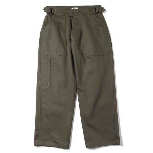  HEAVY PIMA TWILL FRENCH AIR FORCE MECHANIC PANTS  