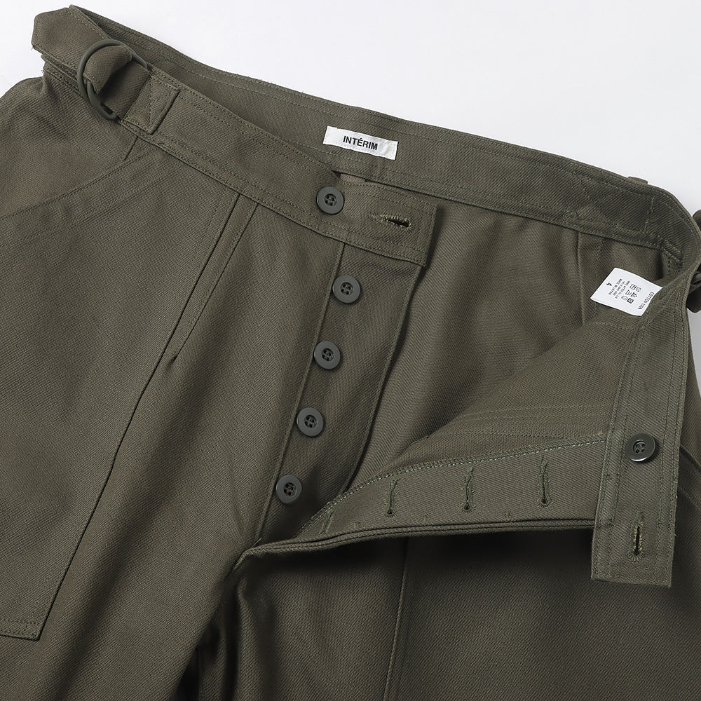 HEAVY PIMA TWILL FRENCH AIR FORCE MECHANIC PANTS