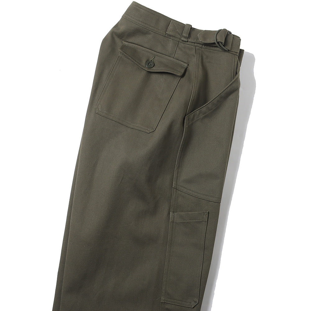 HEAVY PIMA TWILL FRENCH AIR FORCE MECHANIC PANTS