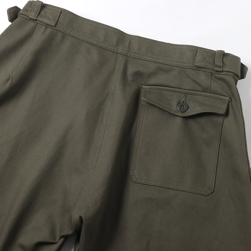 HEAVY PIMA TWILL FRENCH AIR FORCE MECHANIC PANTS