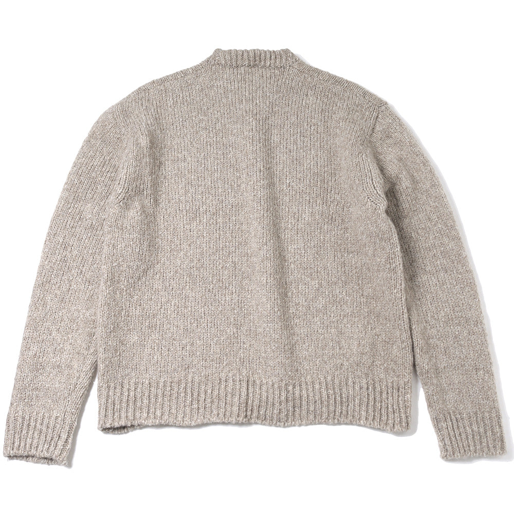 HYPER BIG 3GG YAK ALPACA CREW SWEATER