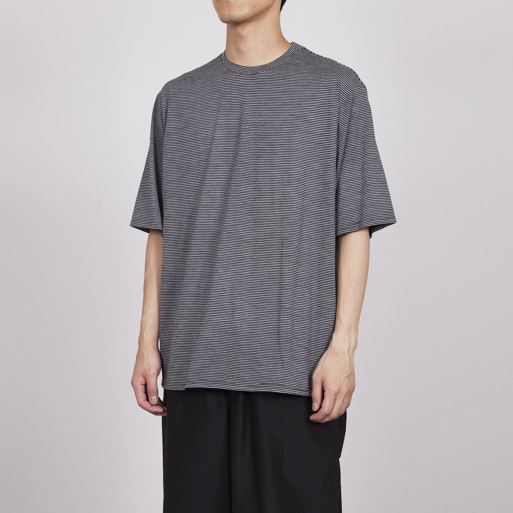 CREW NECK TEE SUPER120s WOOL SINGLE JERSEY WASHABLE