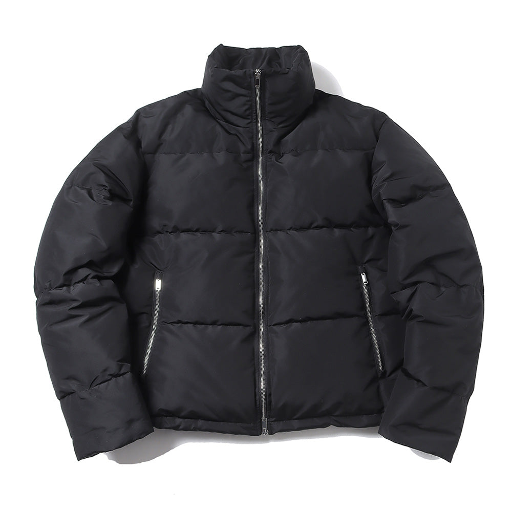 SILK SHORT DOWN JACKET