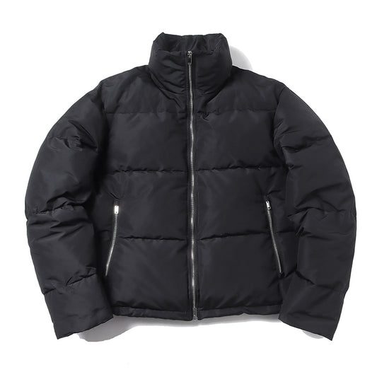  SILK SHORT DOWN JACKET  