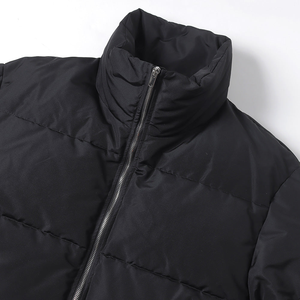 SILK SHORT DOWN JACKET