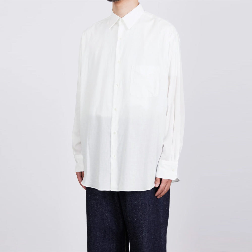 MARKAWARE(マーカウェア) - COMFORT FIT SHIRT ORGANIC PERU PIMA COTTON LOAN – Area