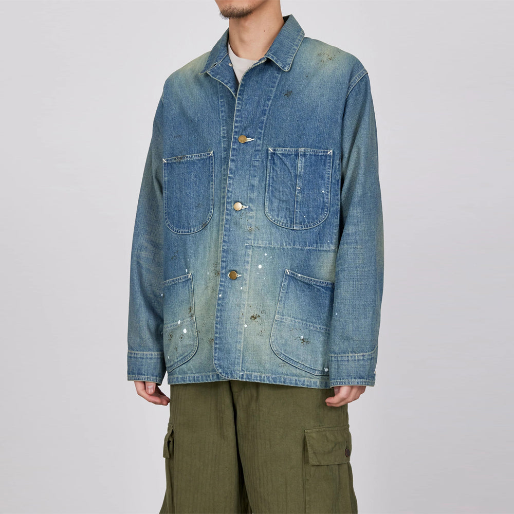 91-J COVERALL ORGANIC COTTON 10oz DENIM