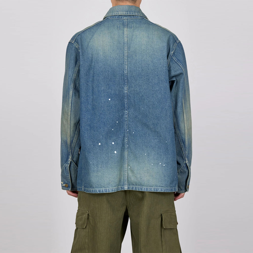 91-J COVERALL ORGANIC COTTON 10oz DENIM