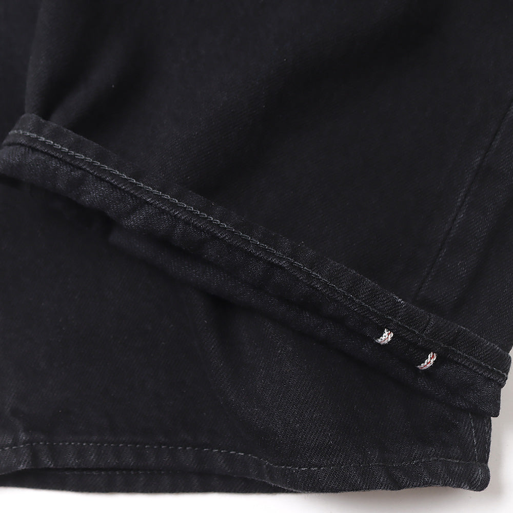 COCOON FIT JEANS ORGANIC COTTON 13.5oz SELVEDGE DENIM (BLACK)