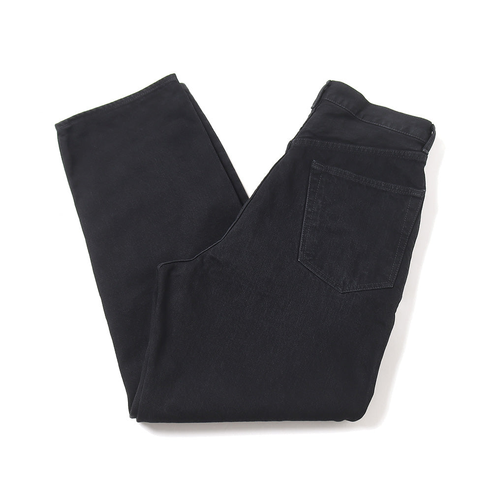 COCOON FIT JEANS ORGANIC COTTON 13.5oz SELVEDGE DENIM (BLACK)