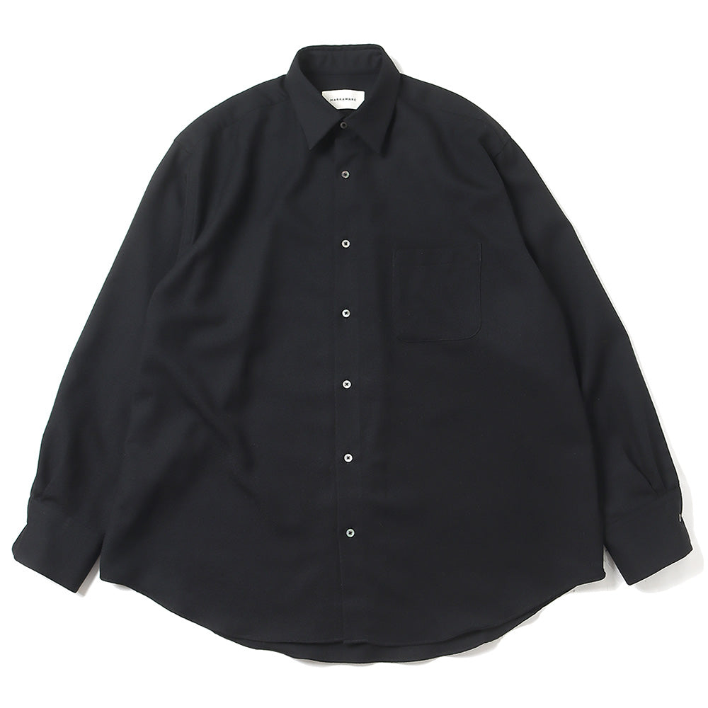 MARKAWARE(マーカウェア) - COMFORT FIT SHIRT ORGANIC WOOL VIYELLA – Area