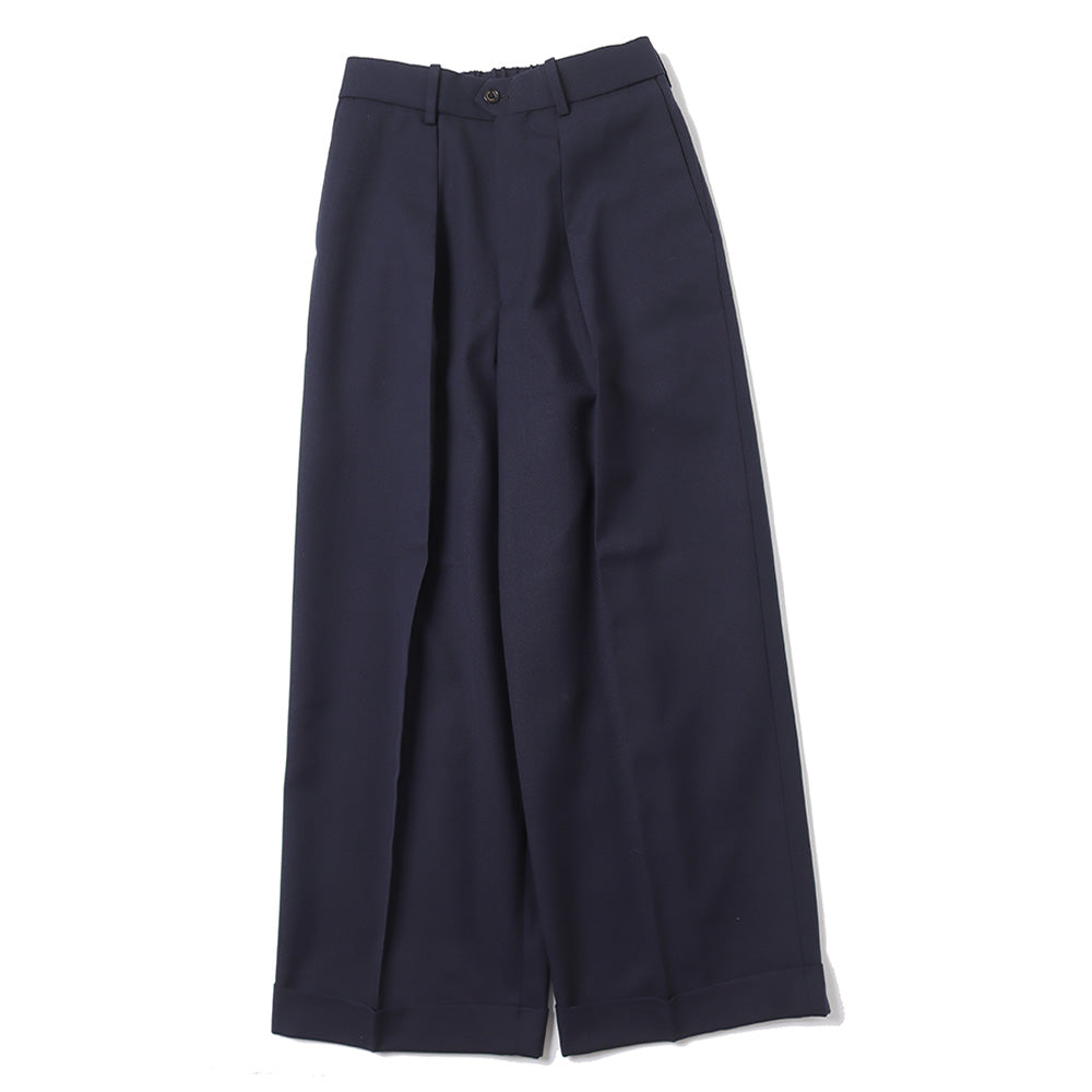 MARKAWARE(マーカウェア) - PLEATED WIDE TROUSERS ORGANIC WOOL