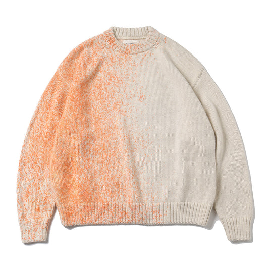  CREW NECK JUMPER (FOGGY DYEING)  