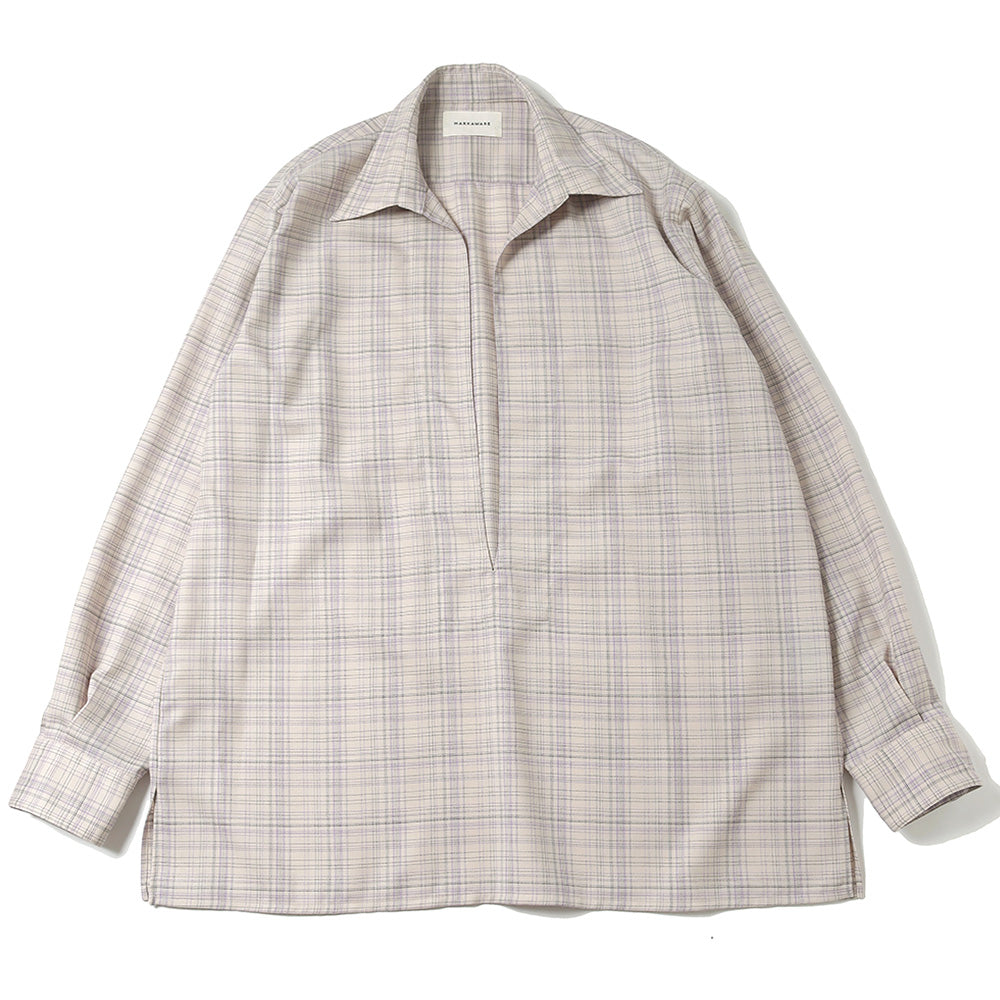 VAREUSE SHIRT ORGANIC WOOL CHECK VIYELLA