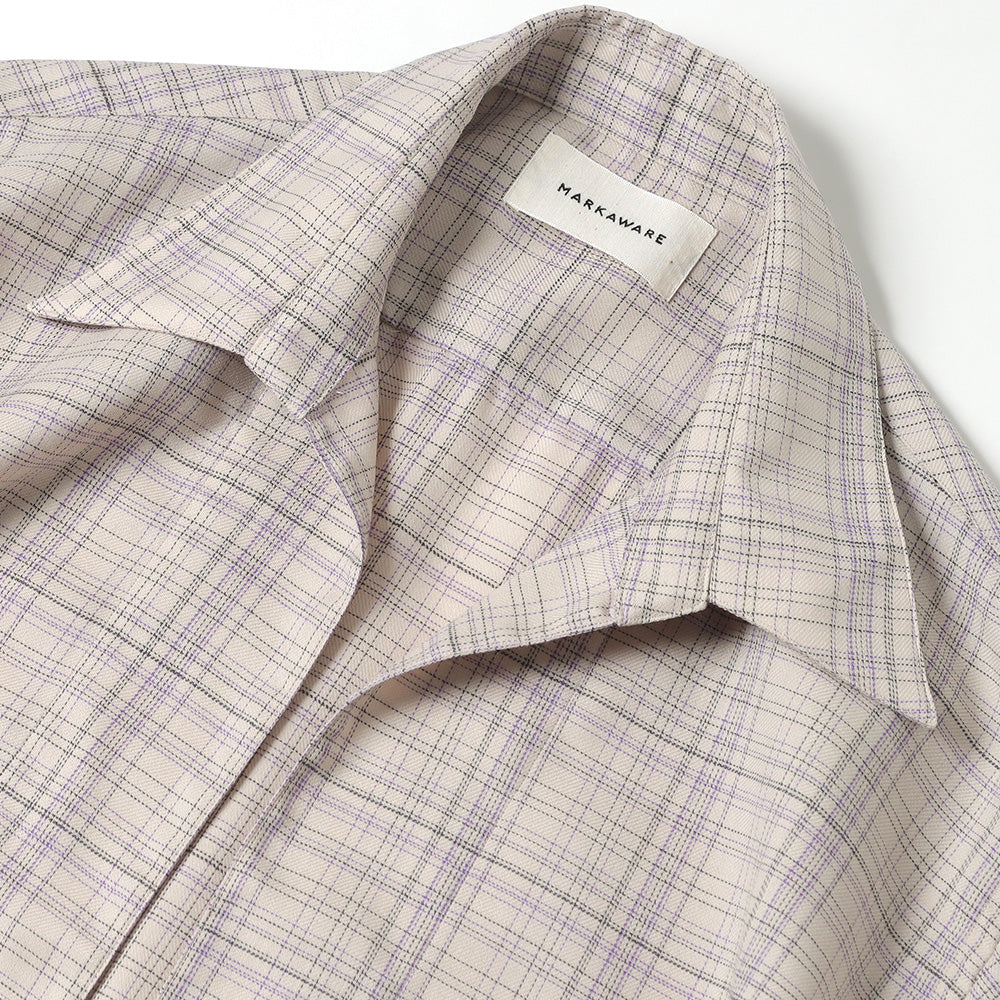 VAREUSE SHIRT ORGANIC WOOL CHECK VIYELLA