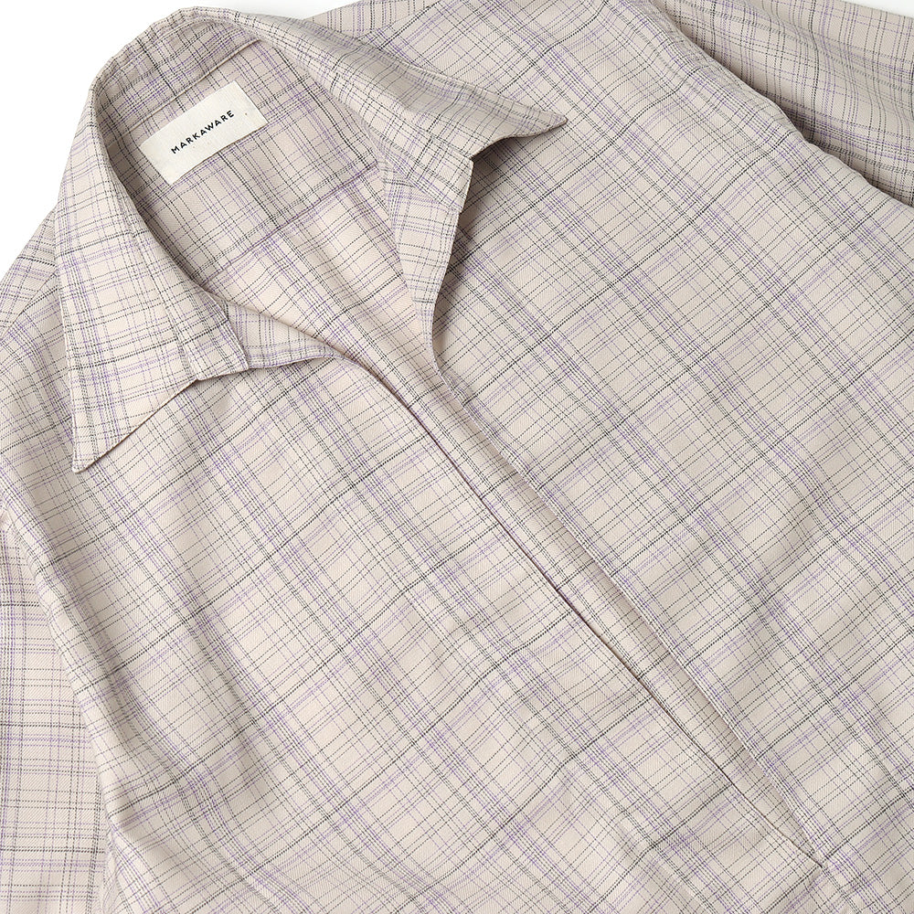 VAREUSE SHIRT ORGANIC WOOL CHECK VIYELLA