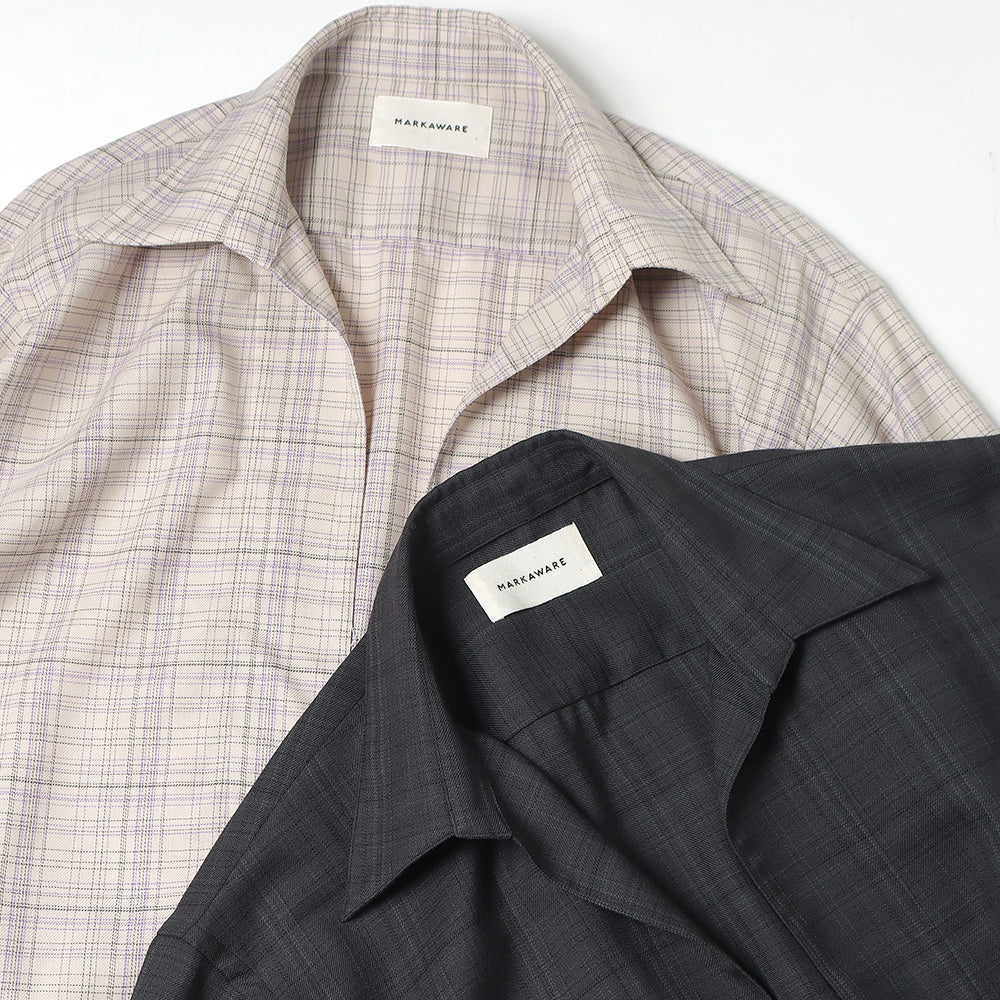 VAREUSE SHIRT ORGANIC WOOL CHECK VIYELLA