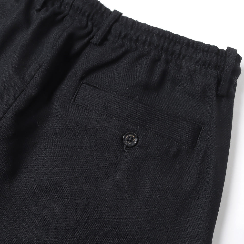 DOUBLE PLEATED EASY TROUSERS ORGANIC WOOL VIYELLA