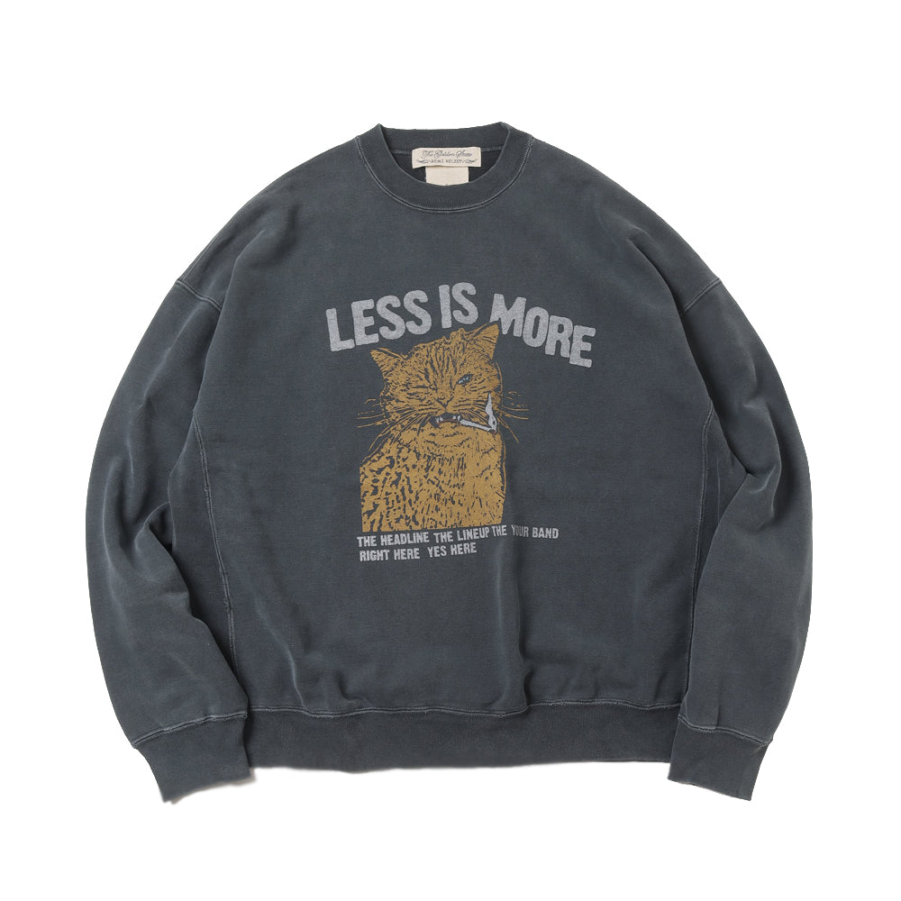 ダブルSP加工裏毛クルー(LESS IS MORE C)