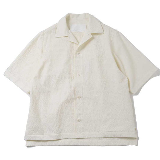  Draping Half Sleeve Shirt Type D (African Ground Seersucker)  