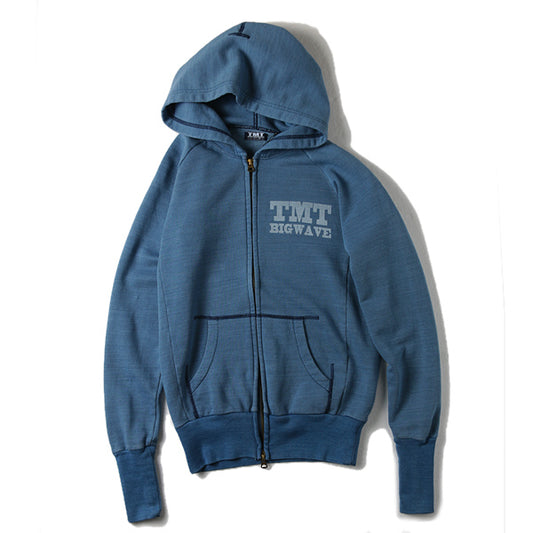  INDIGO SWEAT ZIP PARKA (FREE TMT)  