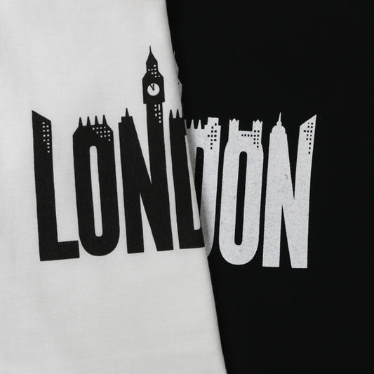  CITY LOGO PRINT TEE LONDON  