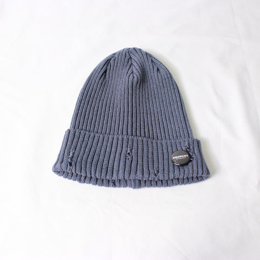  DAMAGE RIB KNIT CAP BY RACAL  