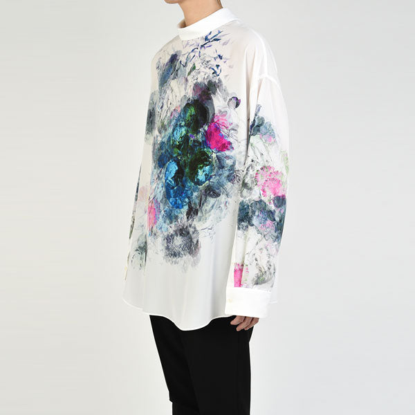 DECHINE BACK-FRONT SHIRT INKJET (FLOWER) - LAD MUSICIAN 「Area」