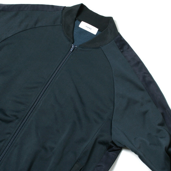 TRACK JACKET NYLON COTTON JERSEY - marka 「Area」